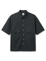 Short Sleeve Utility Shirt – Snap Button Casual Overshirt with Dual Chest Pockets